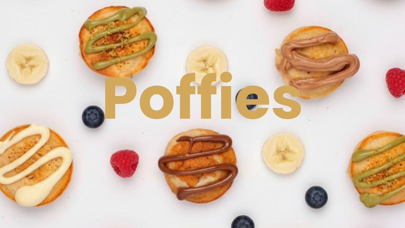 Animation mini pancakes StanDeliss – Poffies, mini pancakes hollandais dorés avec fruits frais et nappages gourmands