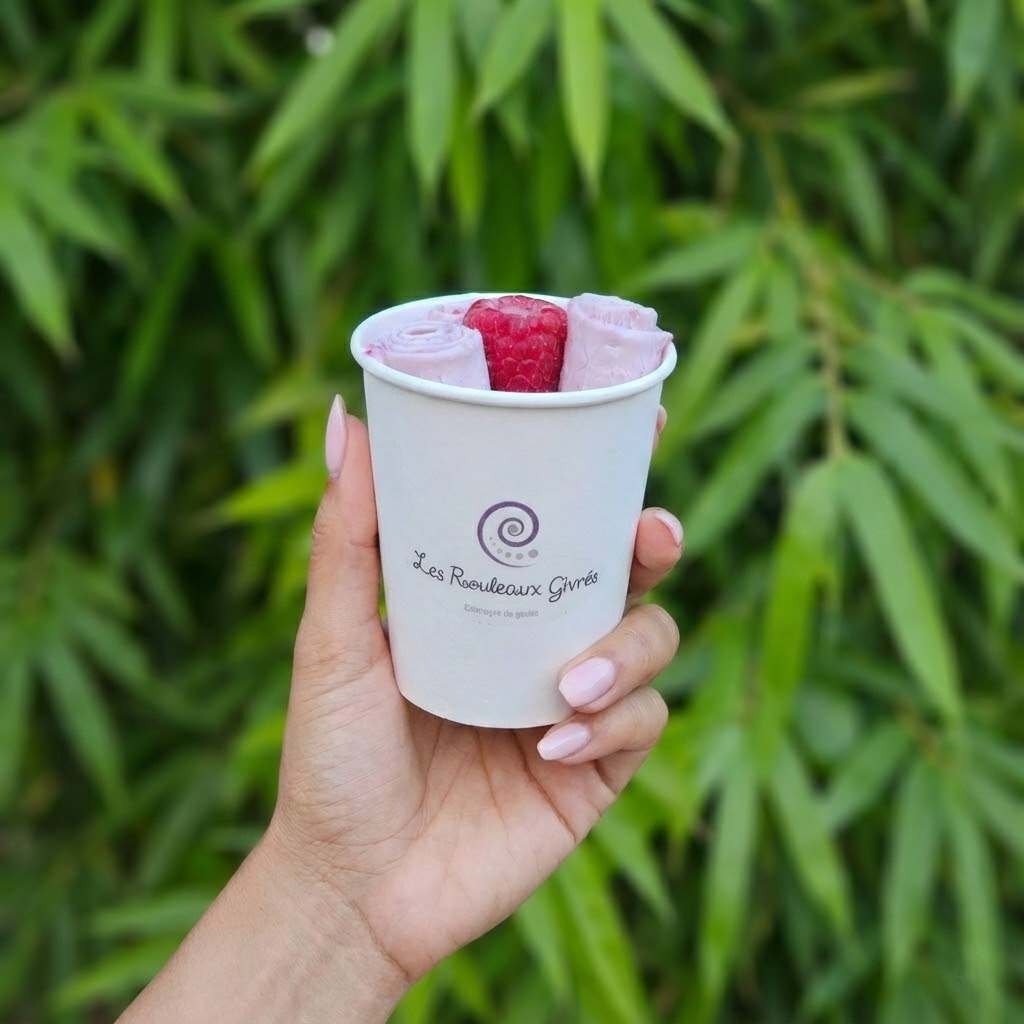 Animation Ice Roll en direct – stand gourmand événementiel StanDeliss