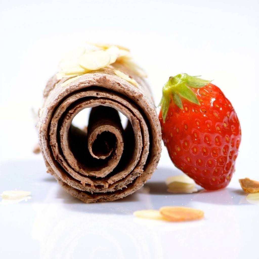 Ice Roll chocolat fraise événement StanDeliss